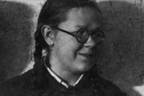 Елена Мухина, фото 1941 г.