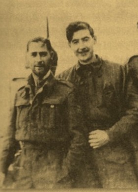 Джимми (крайний слева), 1943 г.